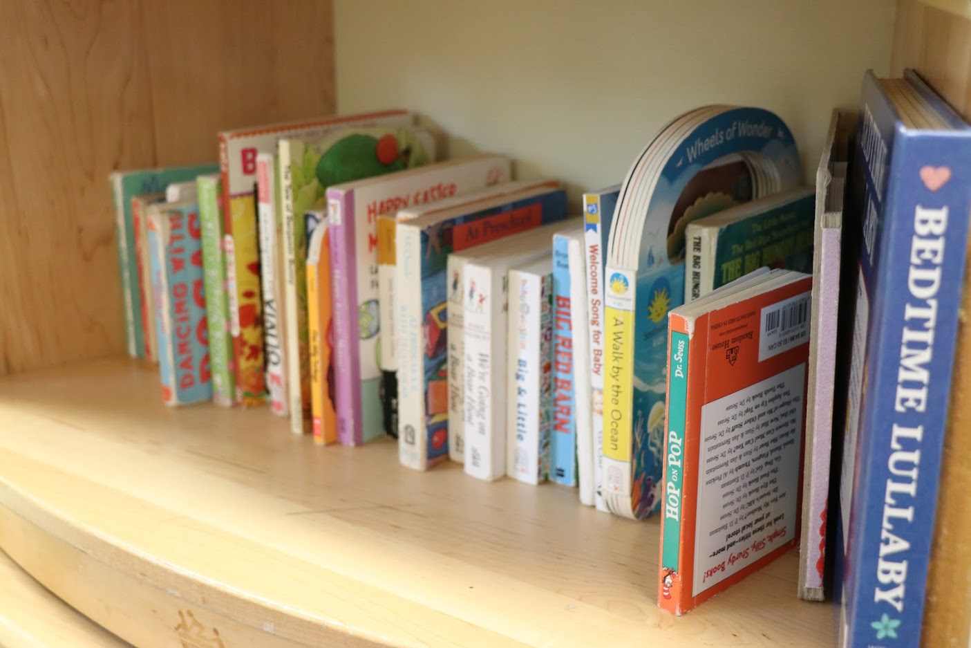 Shelf of Infant Books